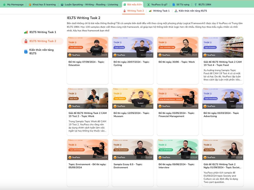 Youpass Ielts Writing Task 2 16 08 2023 Topic Education