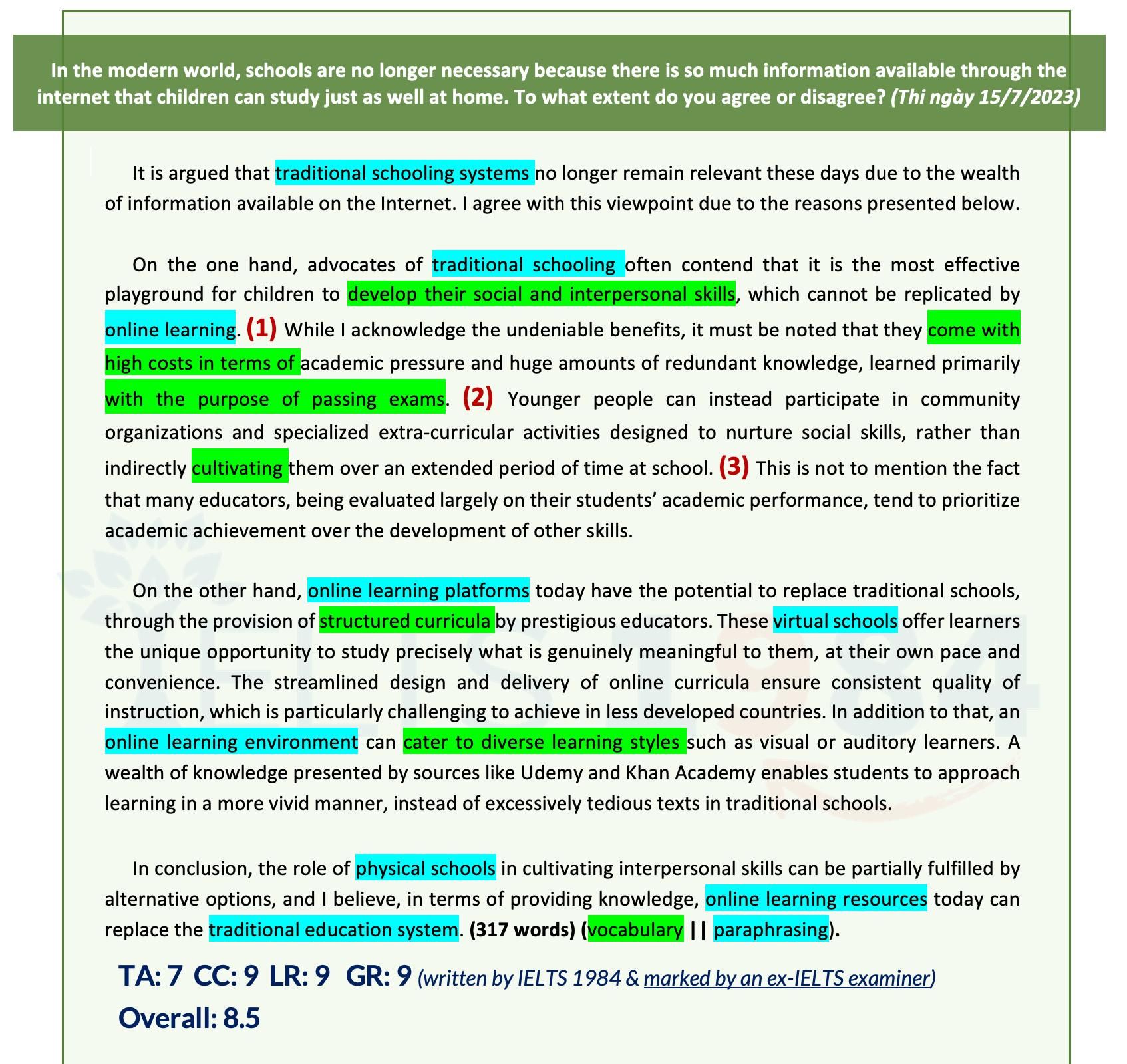 [cùng Viết Essay Từ Số Không]   Thử Chọn Cách Viết Rất Khó