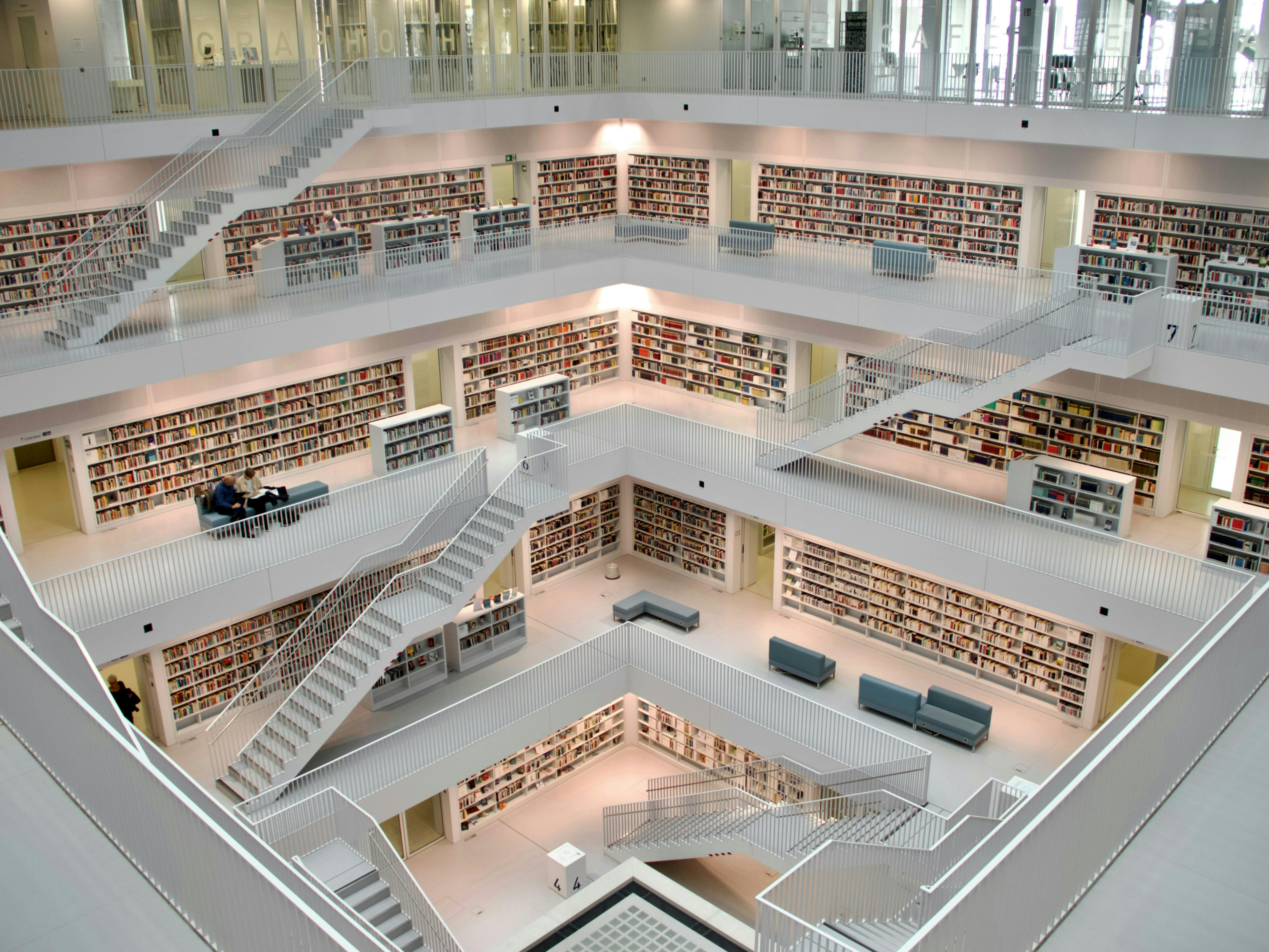 sample dạng Map đề Library Plan in 2001 and 2009