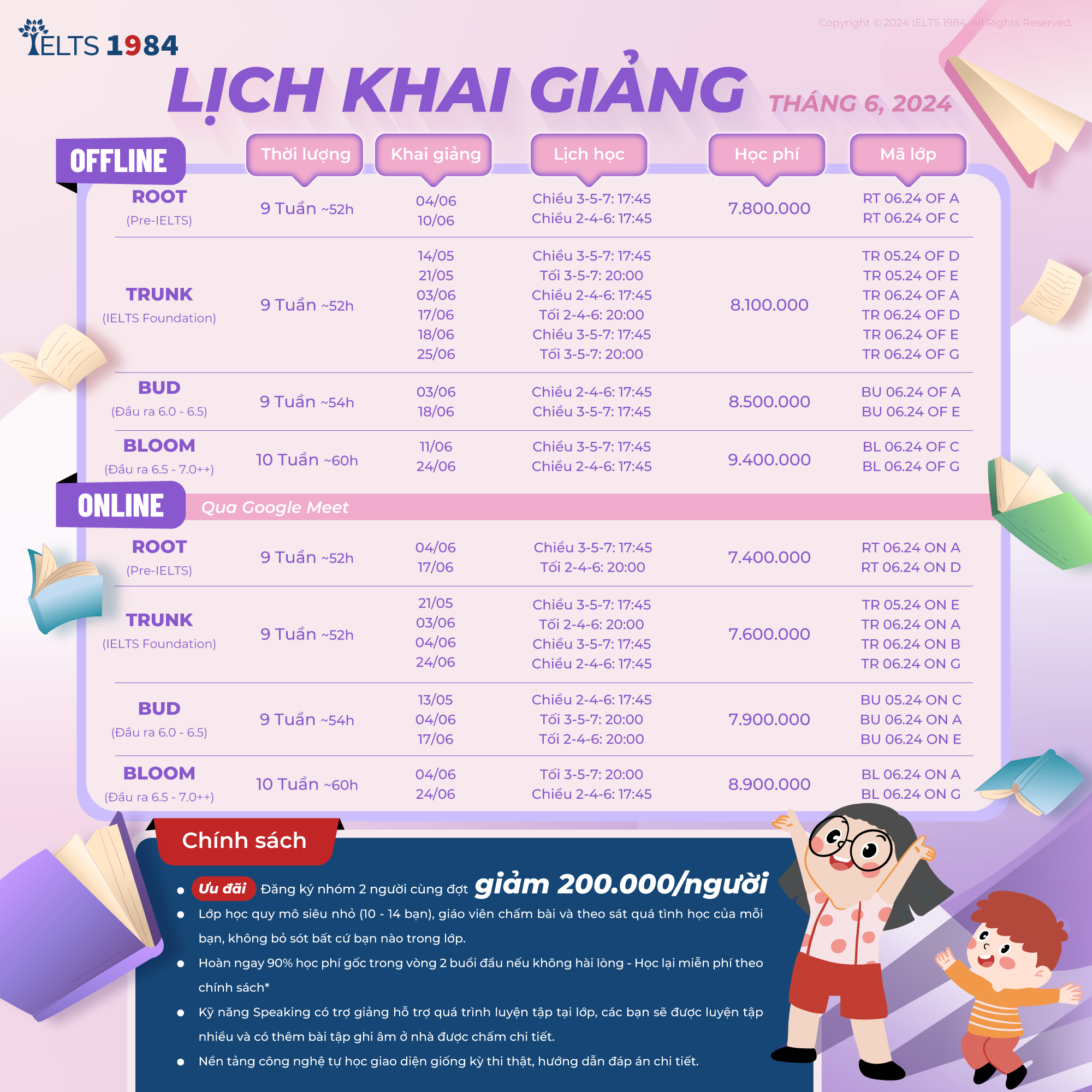 Lich Khai Giang Thang 6 2024