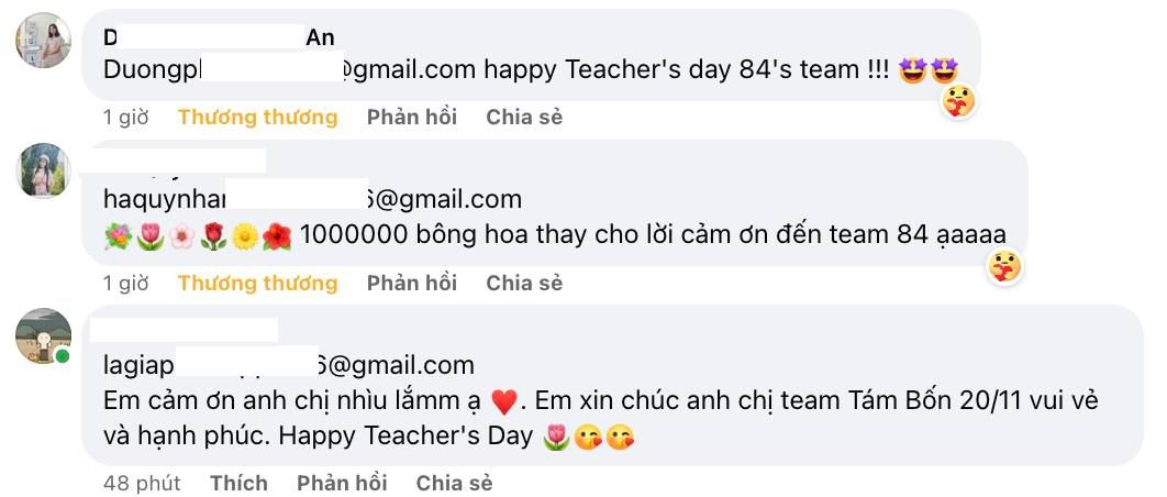 Flex Thứ Tuyệt Vời Nhất Mà Tám Bốn Có. Đó Là Tình Yêu Thương Của Các Bạn Học Viên 7