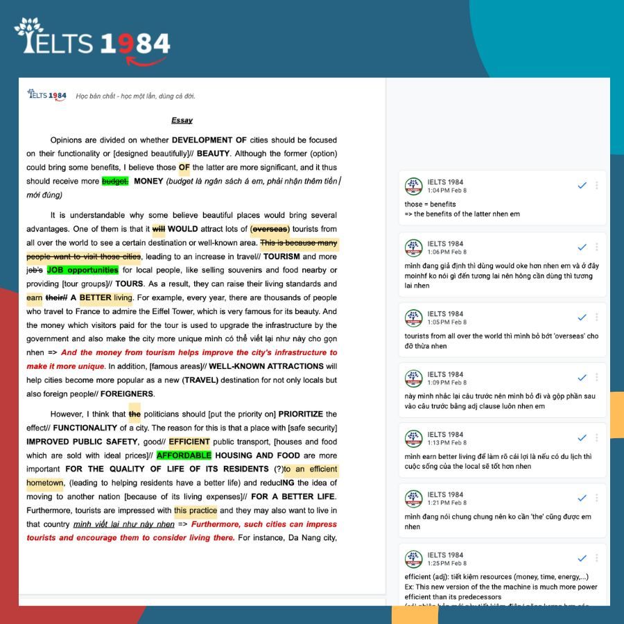 Hành Trình Đạt Ielts 6.5 Cùng Tám Bốn (2)